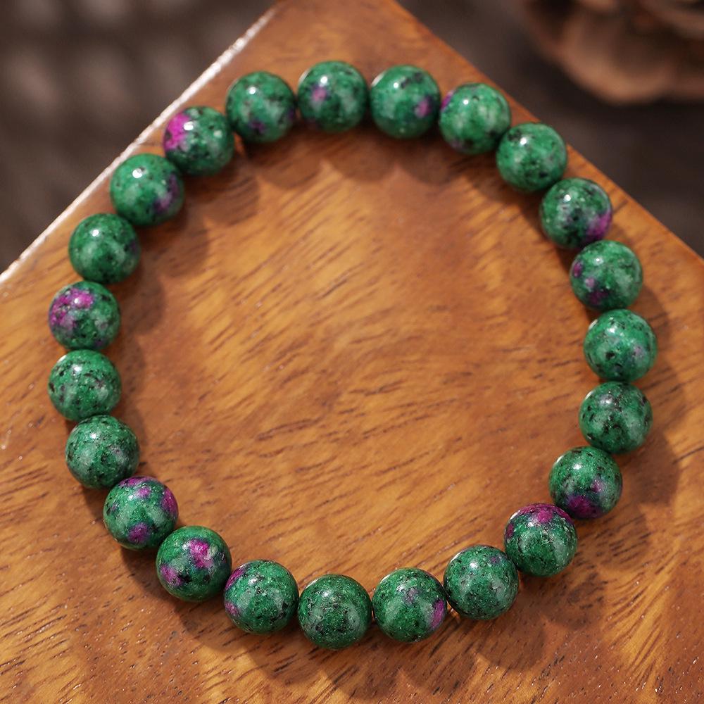 Bracelet Élastique Tigre Oeil en Cristal Européen, Bijoux en Perles de Pierre Naturelle