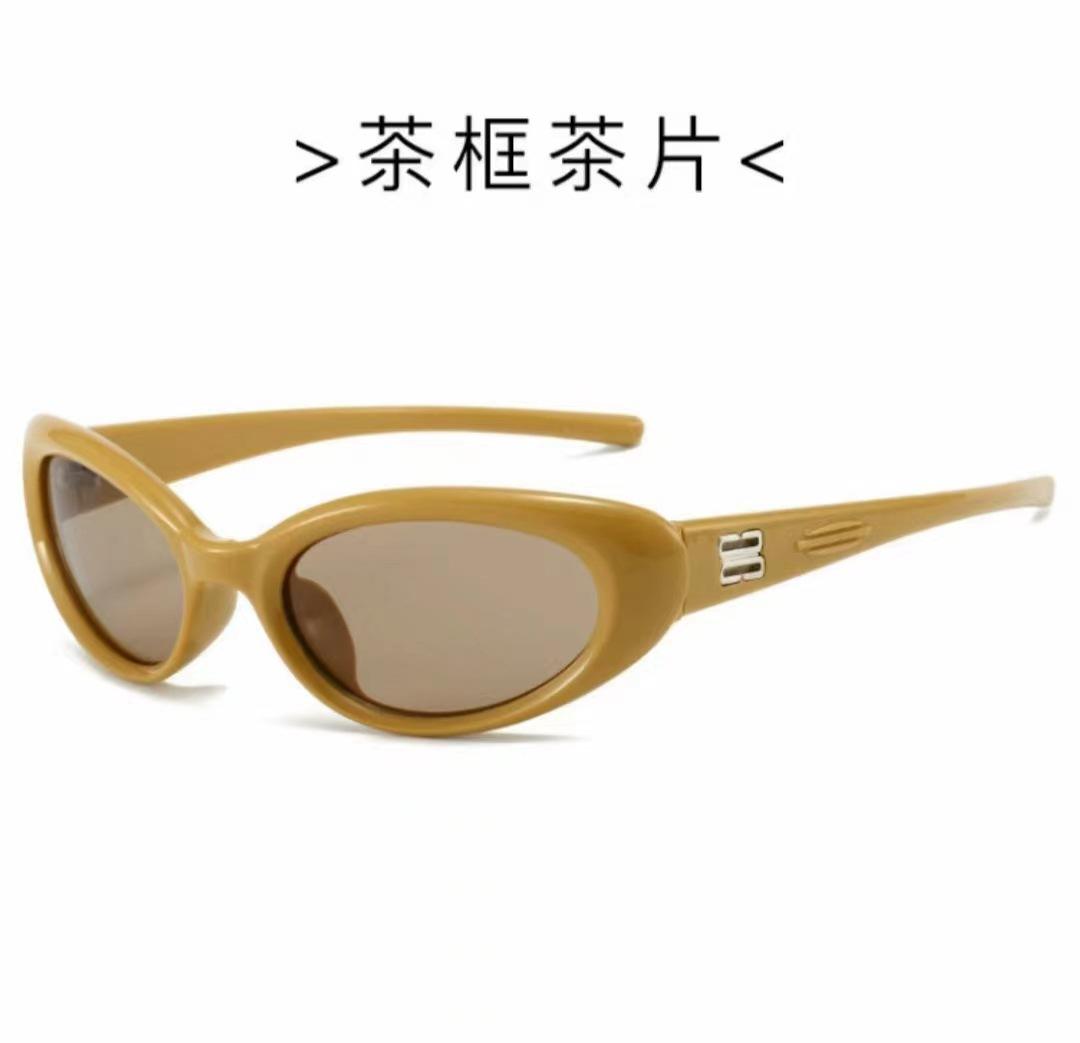 Candy Color Sunglasses Men Punk Fashionable Y2K UV Shielding Sun Glasses for Men Bicycling Hiking Women s Style Sunglasses
