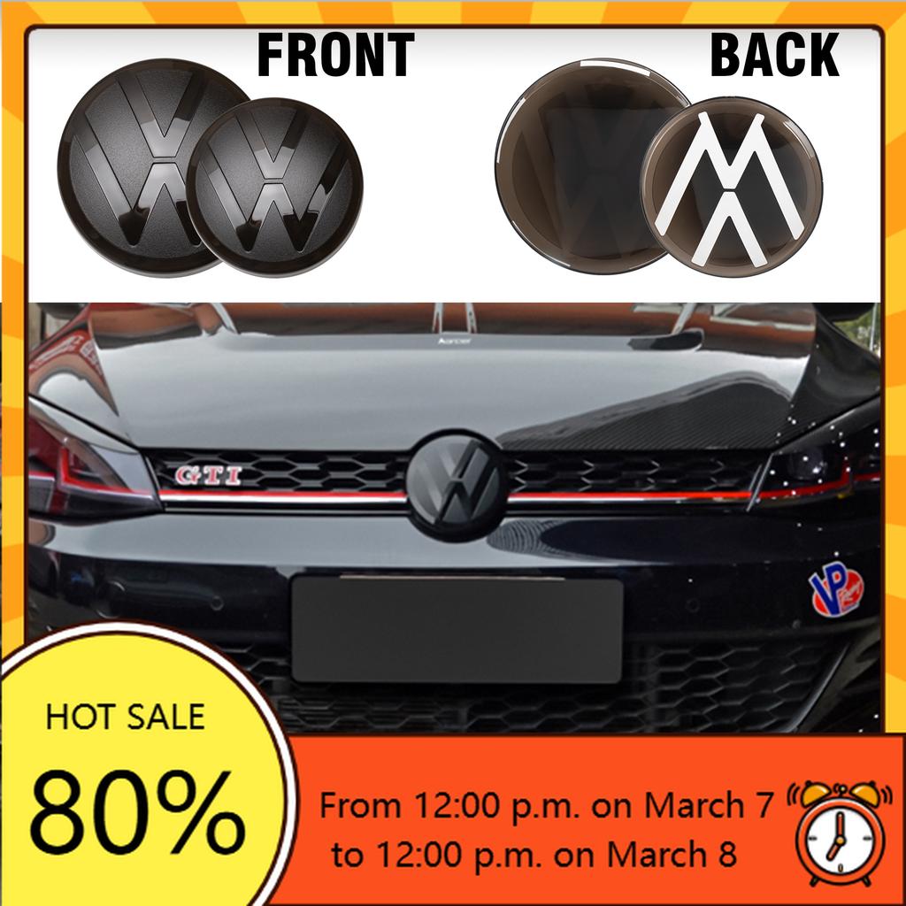 PET1 For VW Volkswagen Jetta MK5 Golf For Volkswagen VW polo 17-23 Passat CC 08-23 Auto Accessories Car Front Radiateor Badge Rear Tr