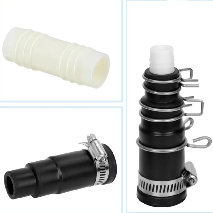 Dishwasher Drain Tube Connection Kit Garbage Disposal Dishwasher Connector with Inlet Connector and Clamps Enduring