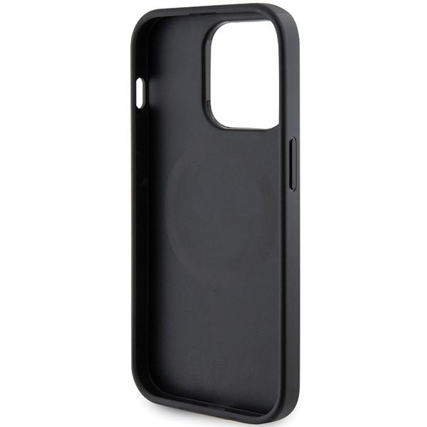 Guess Guhmp14Xpsahmck Iphone 14 Pro Max 6.7 Czarny/Black Hardcase Saffiano Magsafe