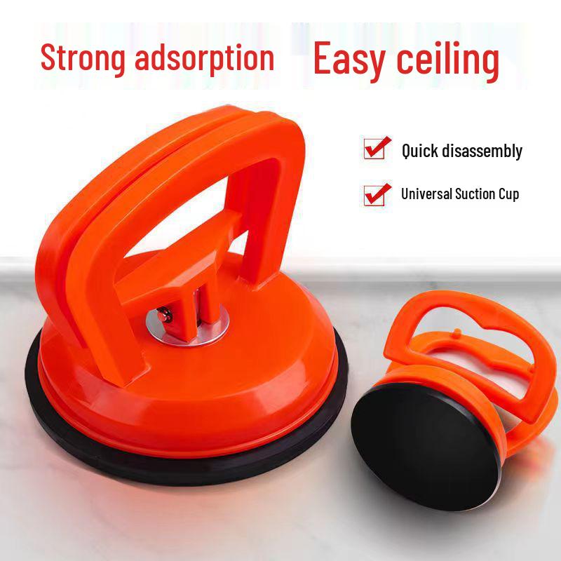 Aluminum Gusset Suction Cup Lifter for Bathroom Ceiling and Glass Assembly