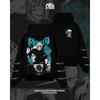 Jujutsu Kaisen Grafik-Hoodies Herren Damen Fleece Warme Sweatshirts Japanischer Anime Print Streetwear Y2k Übergroßer Pullover Trainingsanzug Damen Herren Kleidung