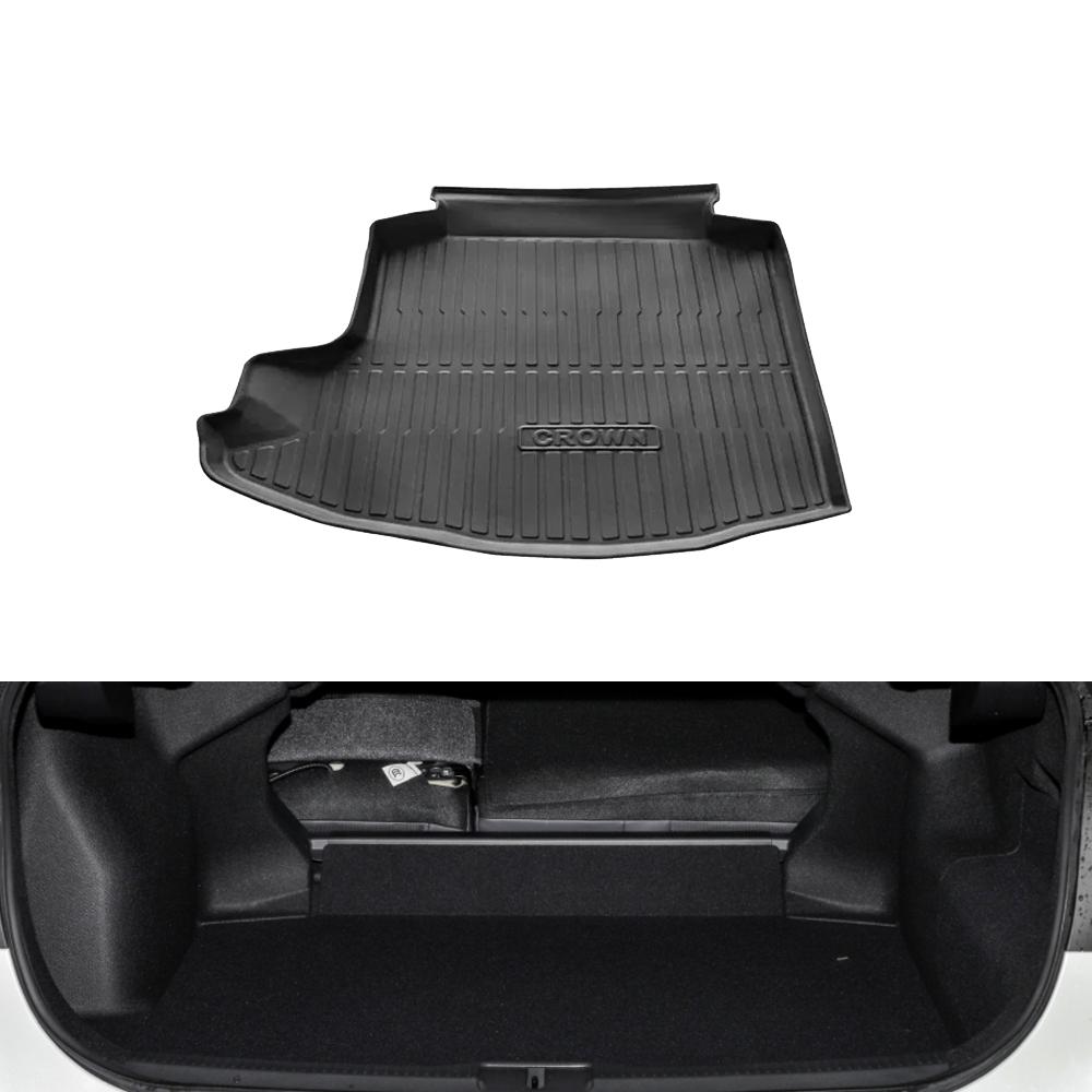 

Коврик для заднего багажника Toyota Crown Crossover XLE S235 2025 2024 2025 водонепроницаемый коврик для ног в багажнике аксессуары для ковриков чёрный