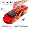 1/18 skala Lambo Sian Diecast modellbilleketøy, tilbaketrekkende kjøretøy med lyd og lys for barn Voksne gavesamling