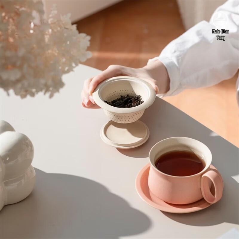 Edenus Ceramic Office Cup with Sleeve