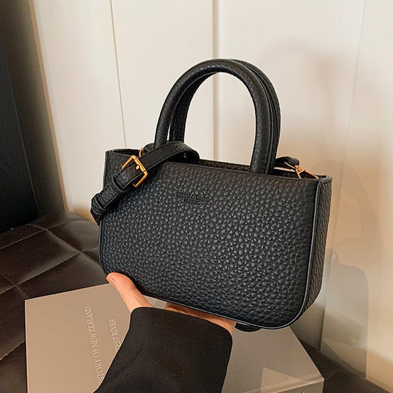 

Темпераментная красная свадебная сумочка с текстурой личи, кожаная универсальная сумка через плечо, элегантная модная женская сумка через плечо