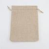 10/20 Pcs Burlap Gift Drawstring Bags for Party Christmas Linen Jute Small Fabric Package Wedding Pouches 10x14cm/15x20/20x30cm