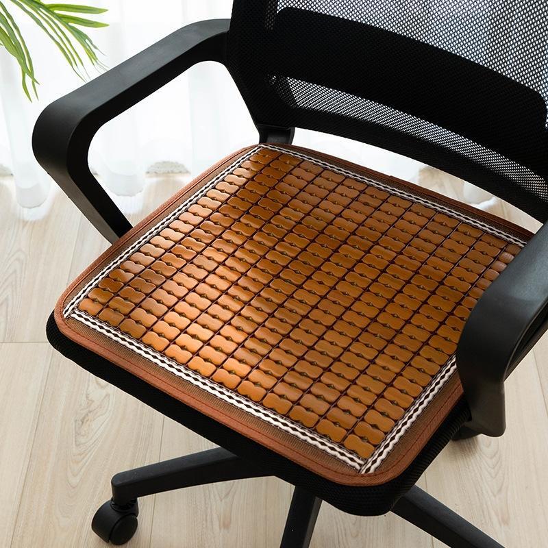 

Bamboo Mahjong Mat Office Chair Cushion