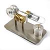 Metal Single Cylinder Stirling Engine Miniature Horizontal Engine Model Scientific Experiment Birthday Gift Engine Model