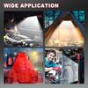 Portable LED Magnetic Work Light Rechargeable Underhood Work Lamp With Hooks Rotating Magnetic Base For Car Repairing Emergency