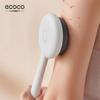 ECOCO by FIXEIFY Detachable Shower Body Brush with Long Handle | Soft Silicone & Exfoliating Bristles | Back Scrub Brush for Bathing, Dry Brushing