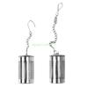 24TE Tea Infuser Strainer Stainless Steel Cylindrical Loose Spice Filter Tool