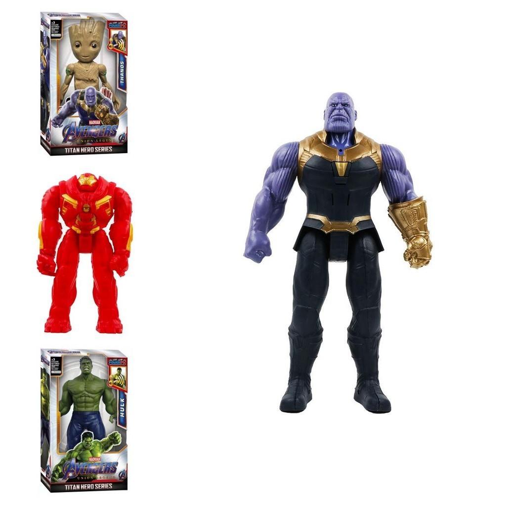Spiderthanos Captain Thor Hulk Venom Ronin Groot Actionfiguren Spielzeug