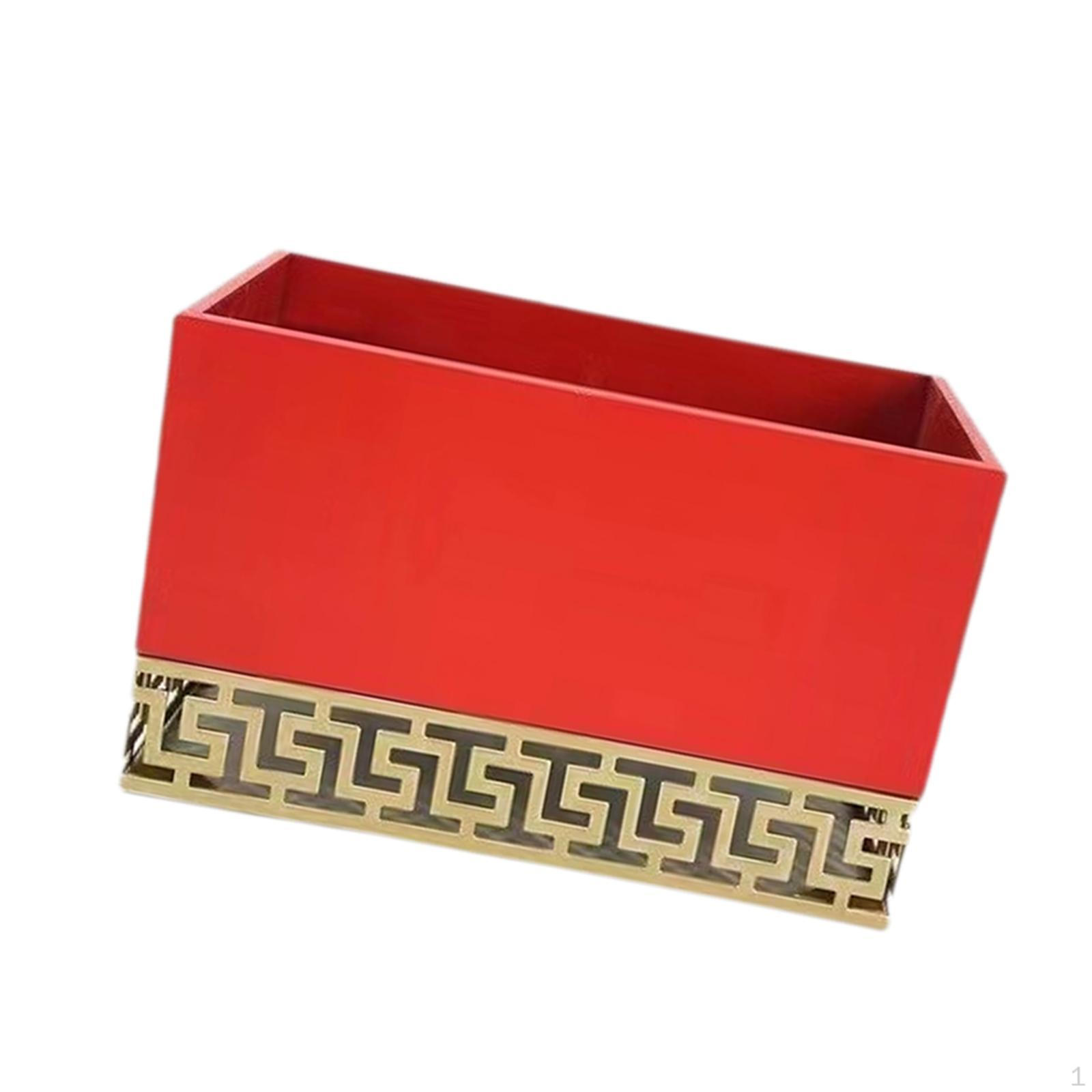 

Flower Box for Arrangements Centerpieces Home Decor Florist Supplies Graduation 22cmx13.5cm красный