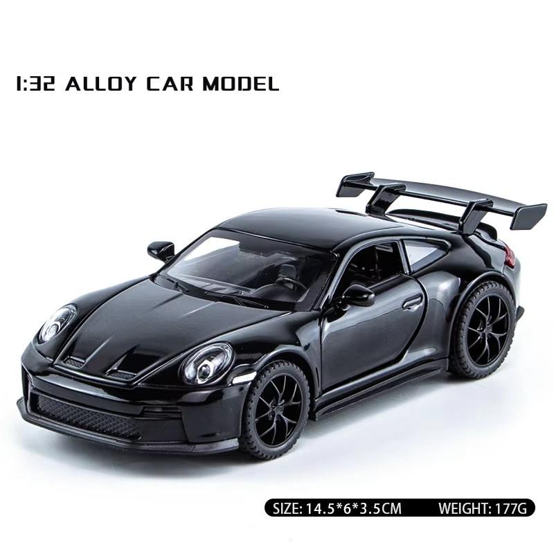 1:32 911 Racing Model Supercar Car Toy Boy Fast and Furious Alloy Diecast Vehicle Metal Kid Gift  One Piece Collection Ornament