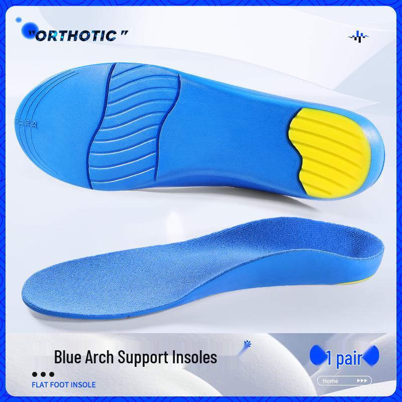 

Стельки для плоскостопия: Коррекция формы ног, Улучшение осанки, Поддержка сводов стопы, Предотвращение усталости и боли Size 40-42 синий