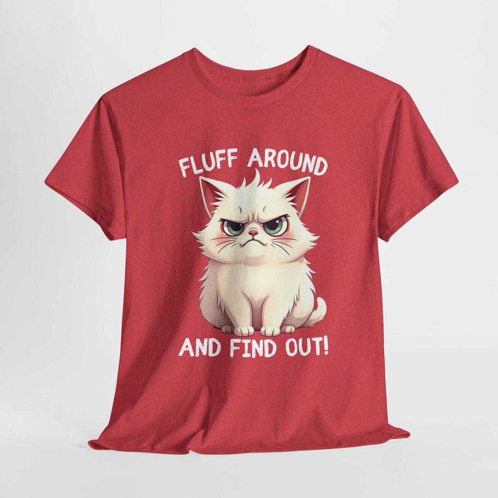 Funny Cat T-Shirt, Cute Cat Tee, Hilarious Kitty Shirt, Unisex Graphic Top, Cat