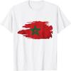 Morocco Moroccan Flag Soccer Football Lover T-Shirt(1)
