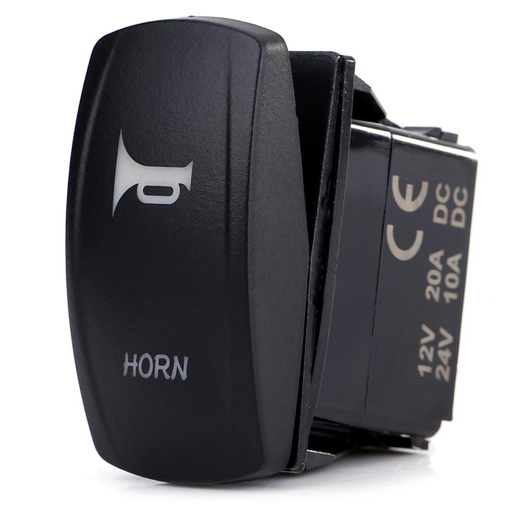 12V 24V 3 Pin Horn On Off Rocker Toggle Switch for Car Caravan RV Boat Marine