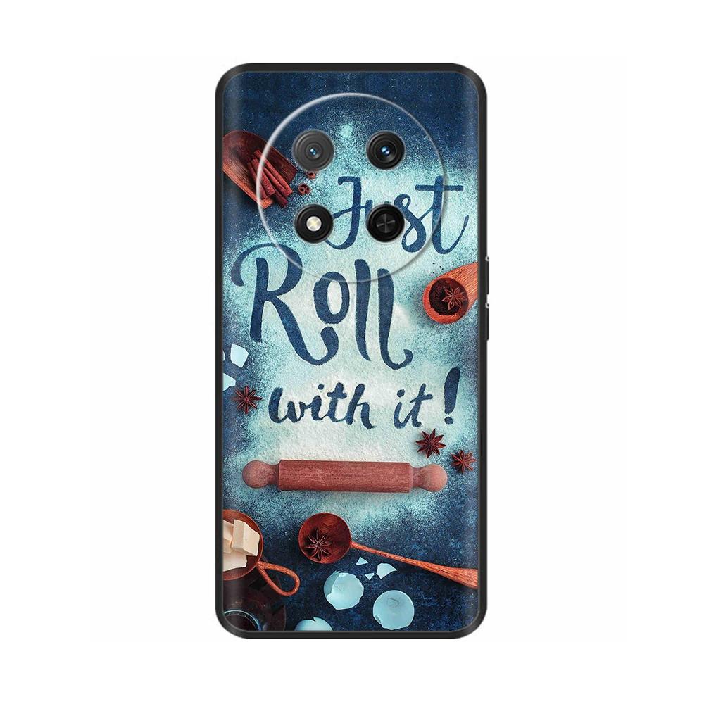 Für Honor Magic7 Lite 5G Hülle Blume Weiche Silikonhülle Für Coque Honor Magic7 Lite Hülle Magic 7 Handyhülle Magic7 Pro Schalen