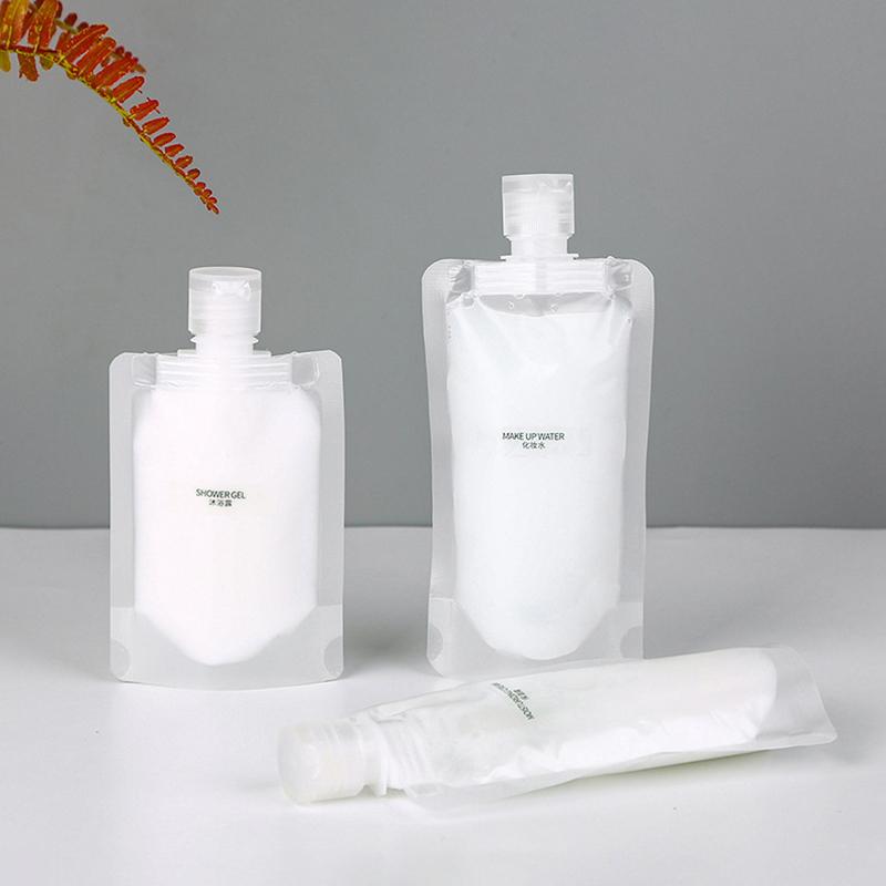 30/50/100 ml Flüssige Lotion Tragbare Reiseverpackungsbeutel 10 Stück Einmal-Unterbeutel Auslaufsicher Für Shampoo Kosmetik Aufbewahrungsbehälter