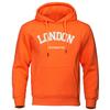 London Westminster Street Letter Printing Mans Clothing Fleece Soft Hoodie Autumn Oversize Hoodies Sports Hoodies