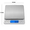 3000g X 0.1g Digital Gram Scale Food Scale with LCD Display Electronic Balance 0.1g Mini Pocket Food Kitchen Scale Used To Food