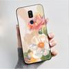 For AT&T Motivate 2 Motivate 3 Cricket Splendor Icon 3 Phone Case Fashion Butterfly Flower Black Soft Silicone Back Cover Funda