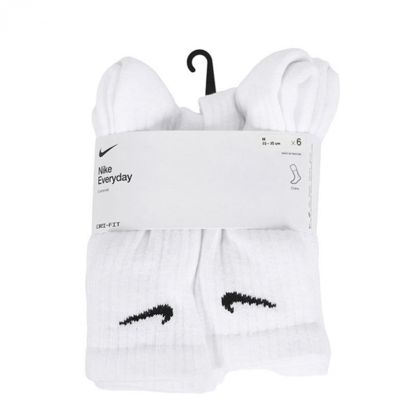 Nike Sport Socks Junior Everyday Cushion Crew Socks 6 Pack