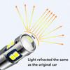 T10 501 W5w 3030 10smd billed feilfri Canbus side lyspærer hvit
