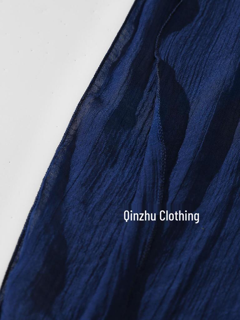 European and American Women's Sleeveless Beach Cover-up: Solid Color Versatile Tie-up Bodysuit with Side Slit for Slimming Sun Protection