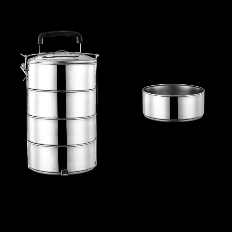 Debo Edelstahl Mehrschichtige Lunchbox