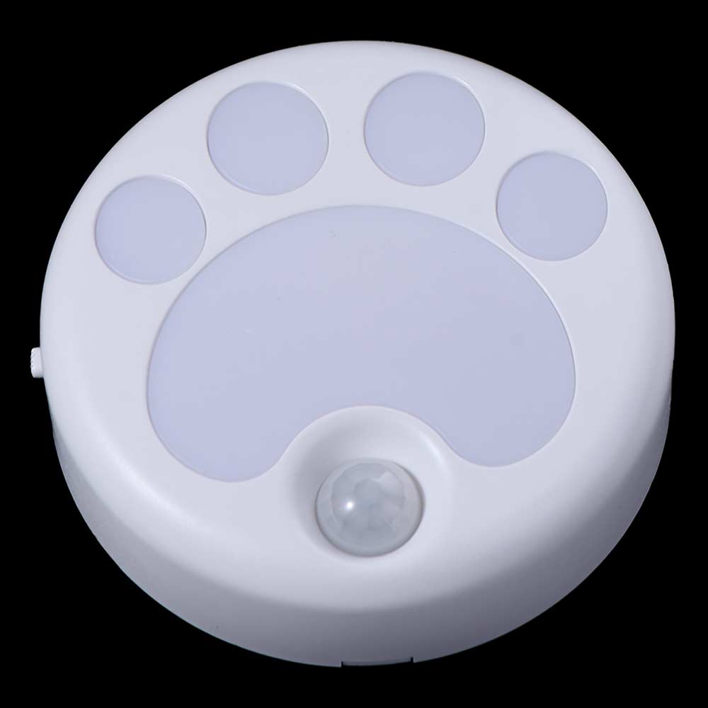 With Motion Sensor Cat Paw Night Lamp USB Rechargeable Wireless LED Light  Kitchen