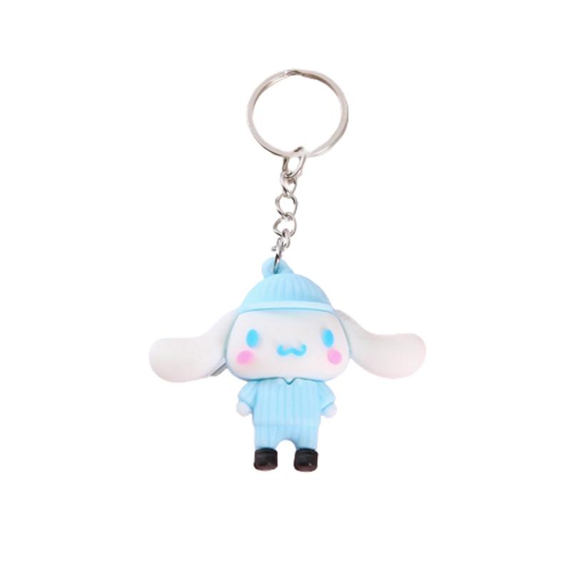 Cute Sanrio Cinnamonroll Pvc Toy Keychain Bag Pendant For Kids And Friends