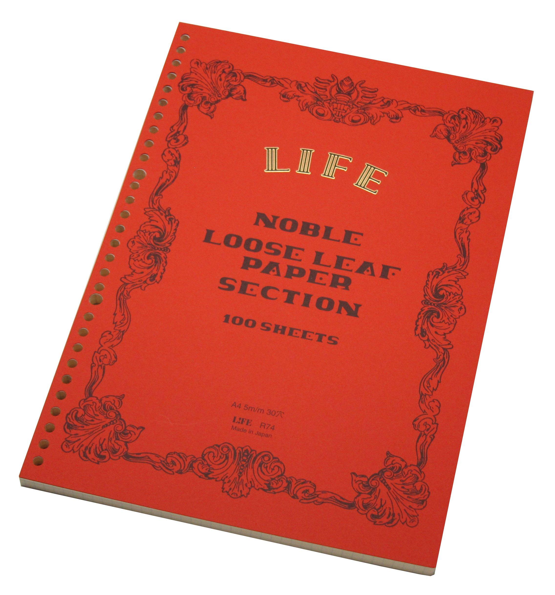 Life Noble Grid R74 Бумага для записной книжки, Листовая, Формат А4,