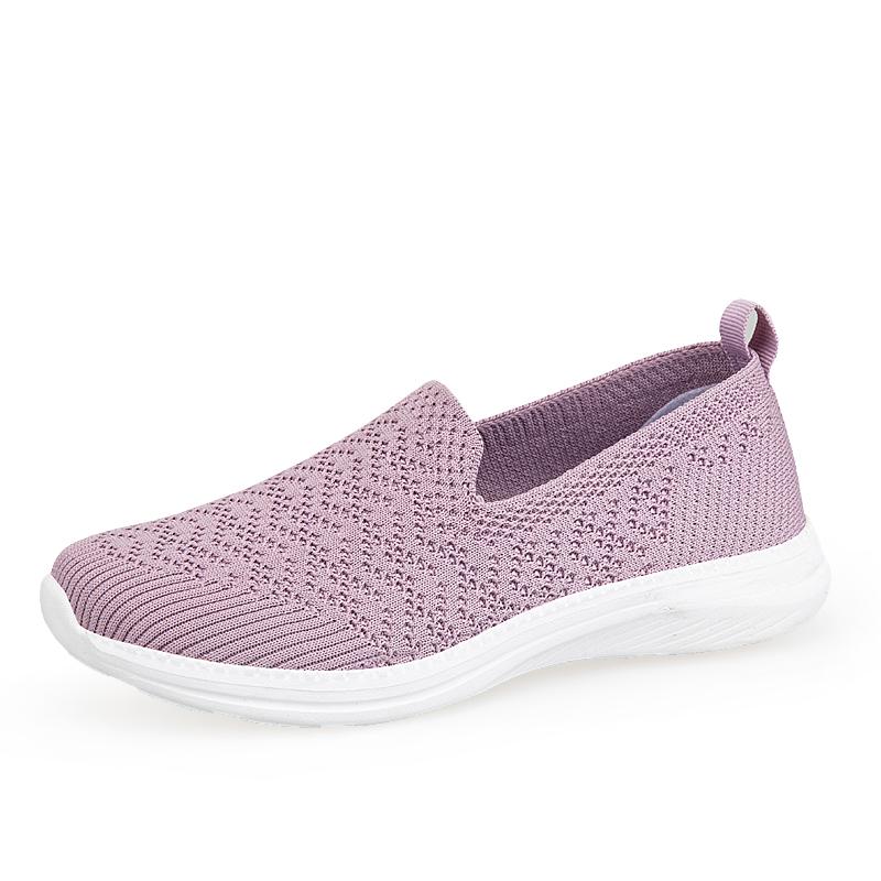 

Women S New Casual Shoes Soft Flat Sandals Mesh Fabric A Must-Have Trendy Style For Women 35