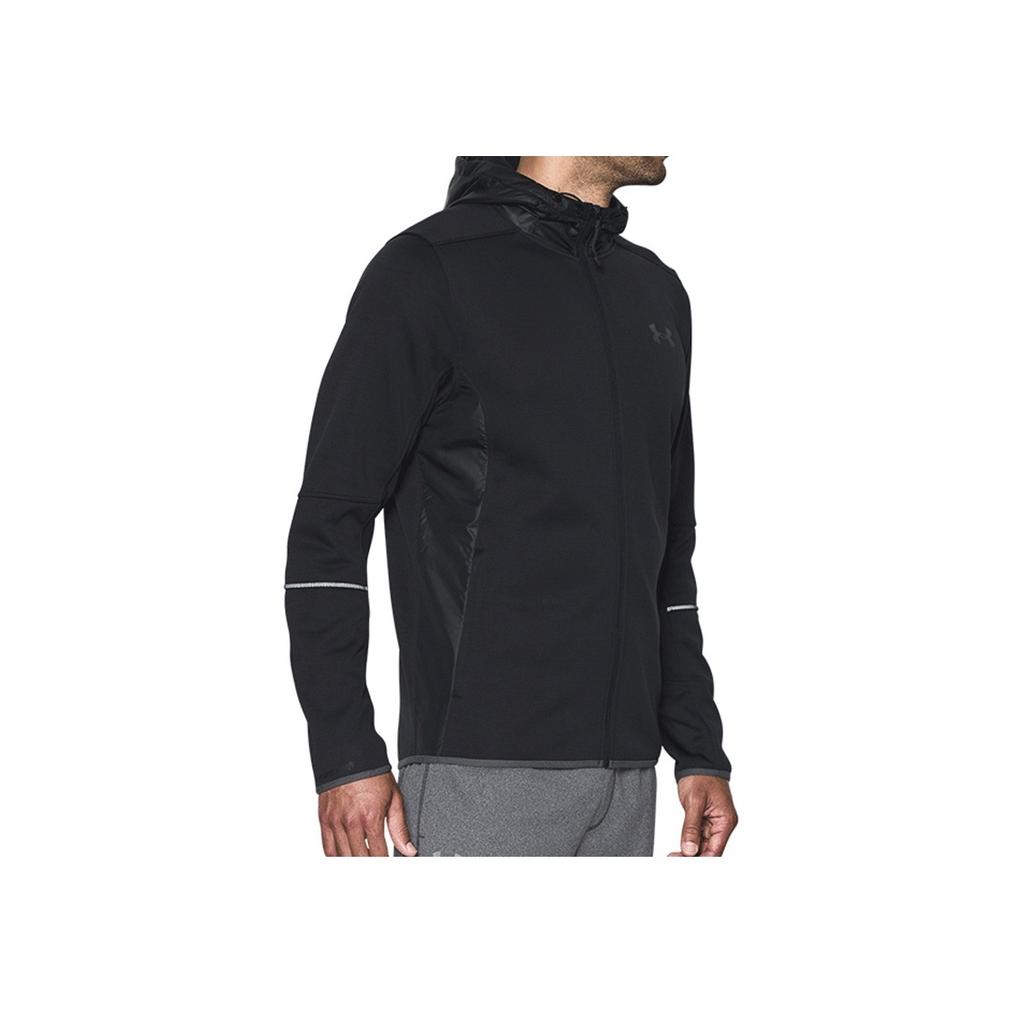 Under Armour Storm Swacket Reflective Design Waterproof Sports Hooded Jacket Men Jacket Black 1280754-001