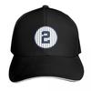 Derek Jeter 2 Monument Park Baseball Cap Curved Brim Classic Fit Low Profile Unstructured Unisex For Men Women