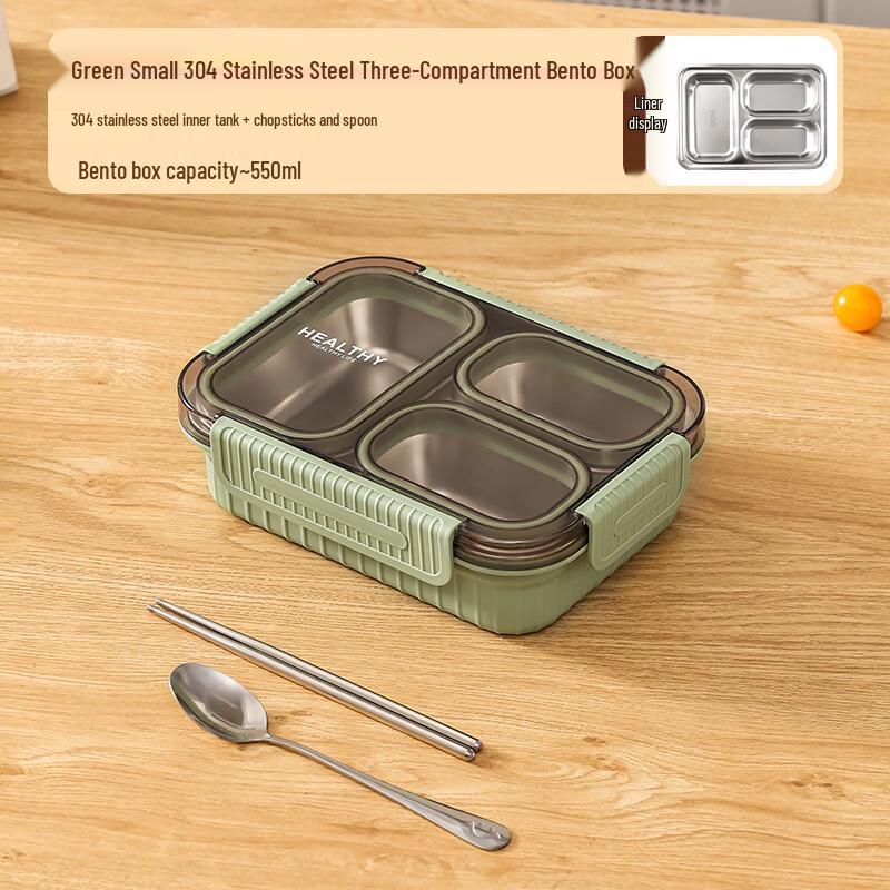 304 Stainless Steel Portable Microwavable Lunch Box