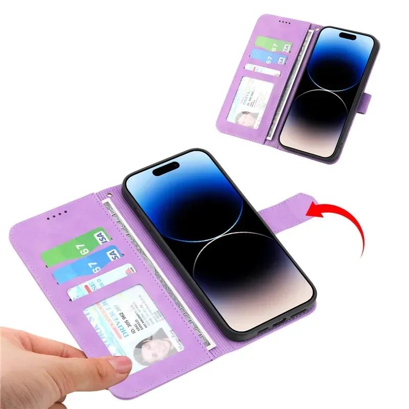 For Samsung A35 Leather Case On For Samsung Galaxy A35 A25 A15 5G A05 A05S A356 A156 A055 Wallet Card Holder Stand Book Cover