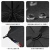 Men's umbrella Ten-bone umbrella Folded, enlarged and reinforced Coarse weather and rain umbrella A large number of umbrellas