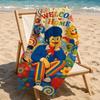 Animation Welcome Home Towel Towel beach towel, quick drying absorbent bath towel for Swim,Gym,Camping,Outdoor hot