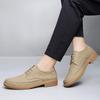 Fashion New Classic Dress Mens Flats for Wedding Men Oxfords Shoes Fashion Casual Footwear Men Genuine Leather for Male Walking Shoes