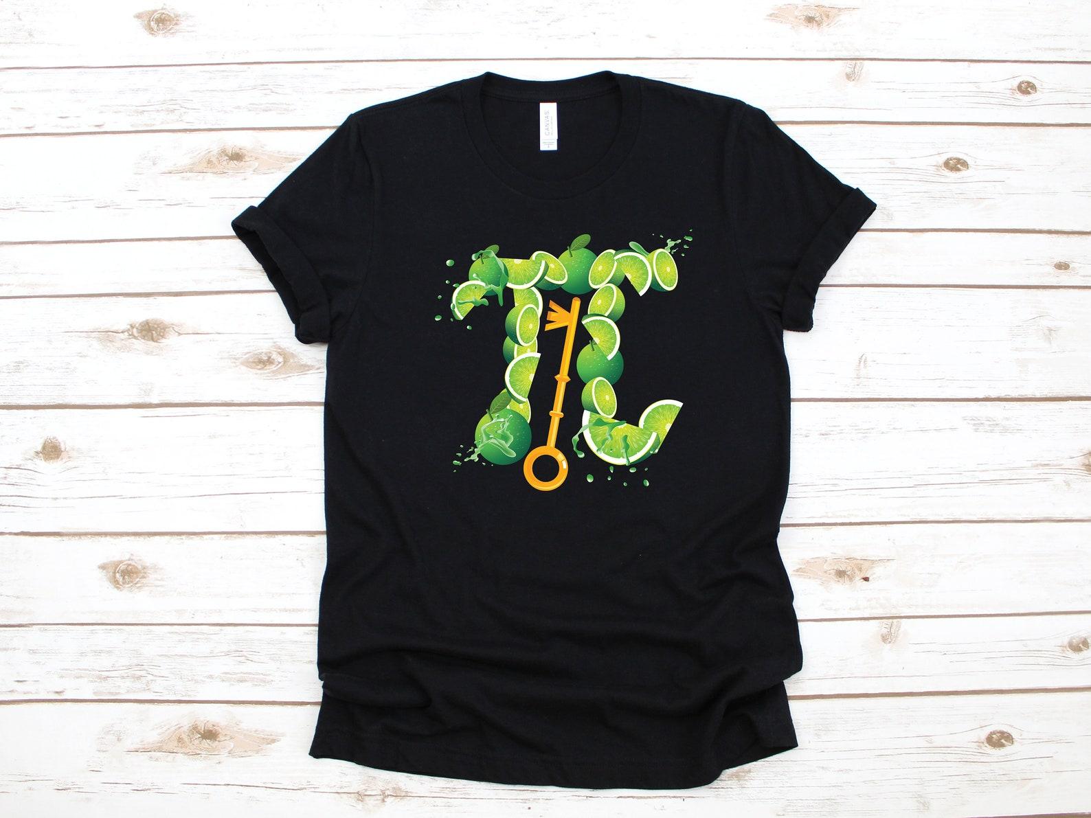 Key Lime Pi Shirt | Funny Math Teacher 3.14 Pun Pi Day Gifts | T-Shirt | T-shirt | T-shirt |T-shirt | Apparel Gift M
