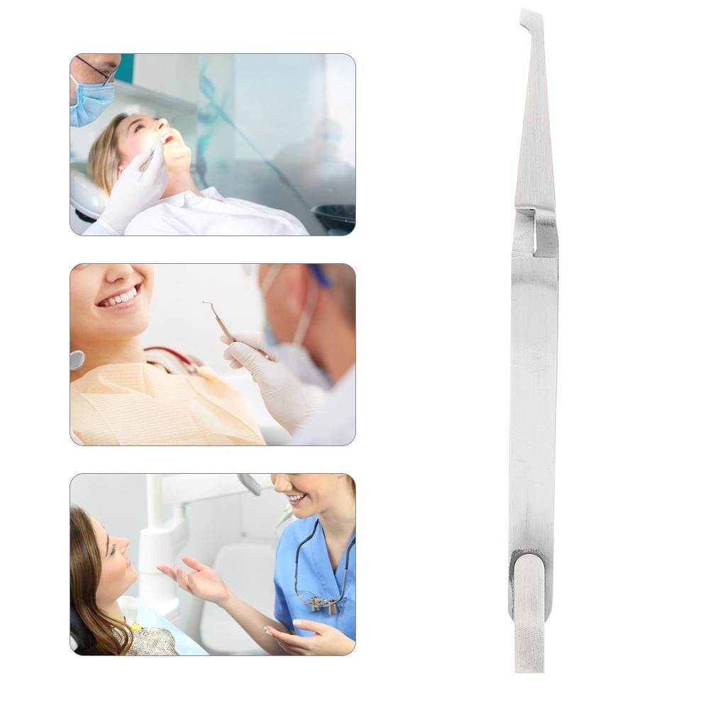 Ortodontický materiál Kleště na držáky Nerezové kleště pro umisťování držáků