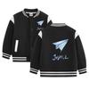 Kids' Autumn/Winter Baseball Jacket - Boys' & Girls' Medium/Large Plus Velvet Spring/Fall/Winter Outerwear