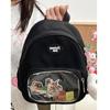 Neuer Nylon Harajuku Rucksack PVC Tasche Japanischer Stil Puppentasche Transparent Kawaii Itabag