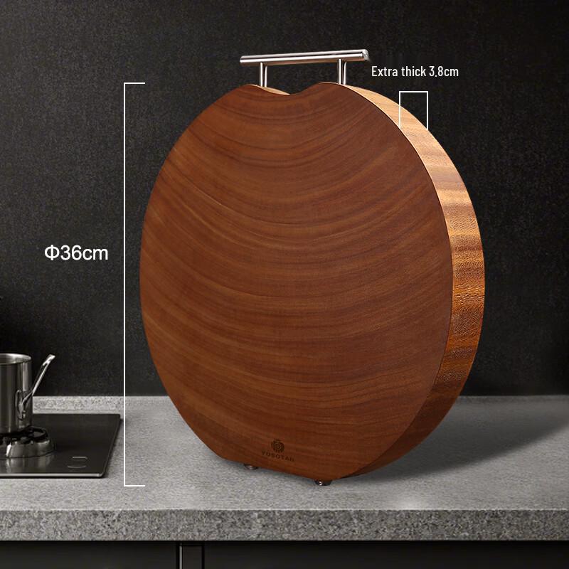 African Blackwood Round Cutting Board