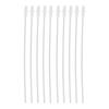 50PCS 10in Artificial Insemination Rod Transparent Disposable Insemination Tube for Dog Sheep